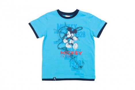 Голубая футболка для мальчика PlayToday 641009, вид 1