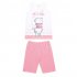 Розовая пижама: майка, бриджи для девочки S'COOL 644009, вид 1 превью
