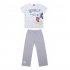 Серый комплект: футболка, брюки для мальчика PlayToday 645004, вид 1 превью