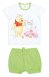 Белый комплект: футболка, шорты для девочки PlayToday Baby 648001, вид 1 превью
