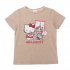 Бежевая футболка для девочки PlayToday 662003, вид 1 превью