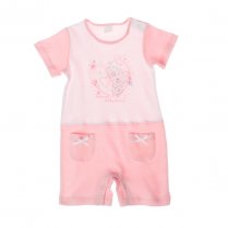 Розовый комбинезон для девочки PlayToday Baby 668805