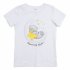 Белый комплект: футболка, шорты для девочки PlayToday 686001, вид 2 превью
