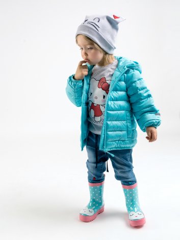 Светло-розовые сапоги водонепроницаемые для девочки PlayToday Baby 198205, вид 5