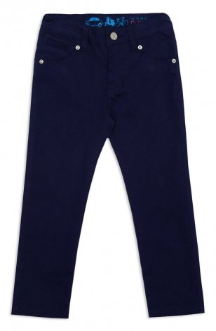 Темно-синие брюки для мальчика PlayToday 741010, вид 1