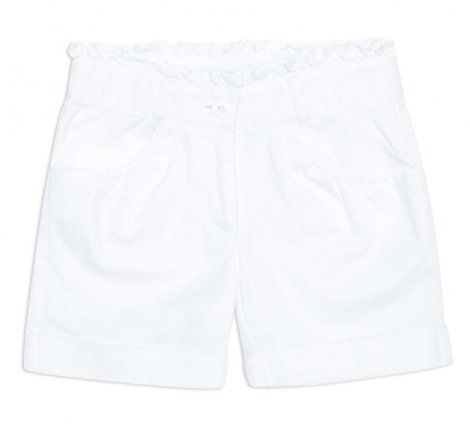 Белые шорты для девочки PlayToday 742030, вид 1