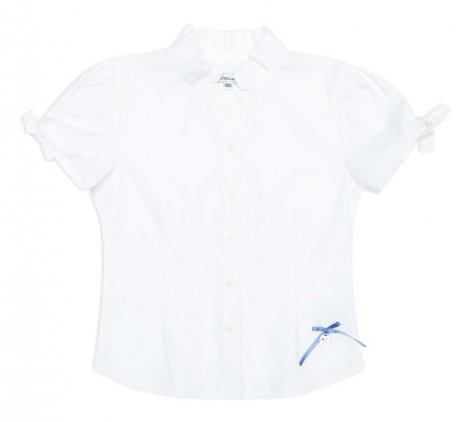 Белая блузка для девочки PlayToday 742053, вид 1