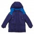 Темно-синая куртка демисезонная на флисе для мальчика PlayToday 841003, вид 1 превью
