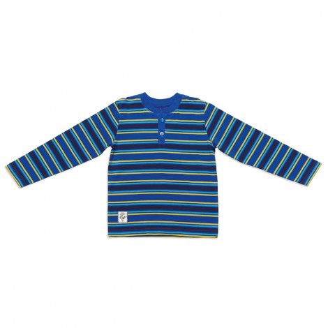 Синяя футболка с длинным рукавом для мальчика PlayToday 841009, вид 1