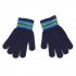 Синие перчатки трикотажные для мальчика PlayToday 841020, вид 1 превью