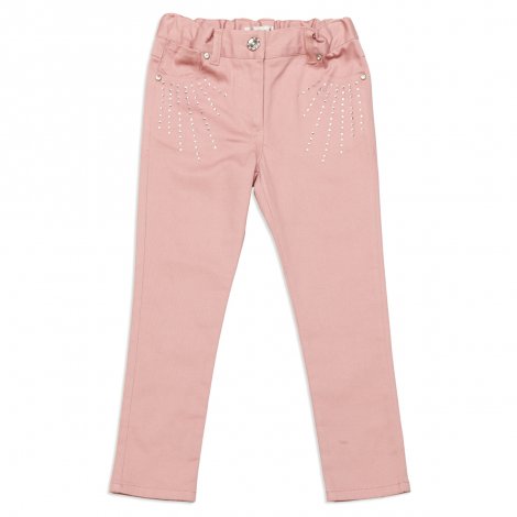 Розовые брюки для девочки PlayToday 842019, вид 1
