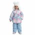 Голубой комплект зимний: куртка, полукомбинезон для девочки PlayToday Baby 368051, вид 4 превью