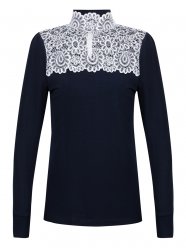 Синяя блузка для девочки Stylish Amadeo AB1008B