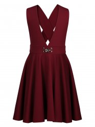 Бордовый сарафан для девочки Stylish Amadeo AD1015R