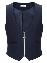 Синий жилет для девочки Stylish Amadeo AV1008B