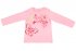 Розовая футболка с длинными рукавами для девочки PlayToday Baby 148015, вид 1 превью