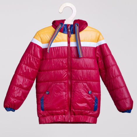 Красная куртка демисезонная для мальчика PlayToday 151035, вид 1