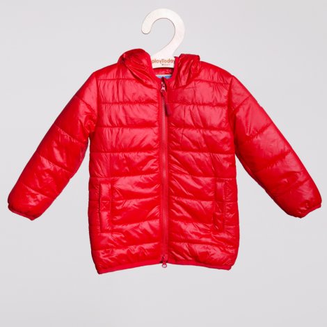 Красная куртка демисезонная для мальчика PlayToday Baby 157003, вид 1