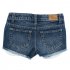 Синие шорты  джинсовые для девочки PlayToday 172106, вид 2 превью
