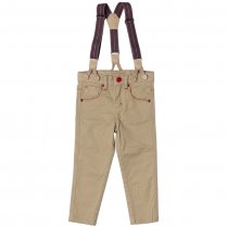 Бежевые брюки для мальчика PlayToday Baby 177009