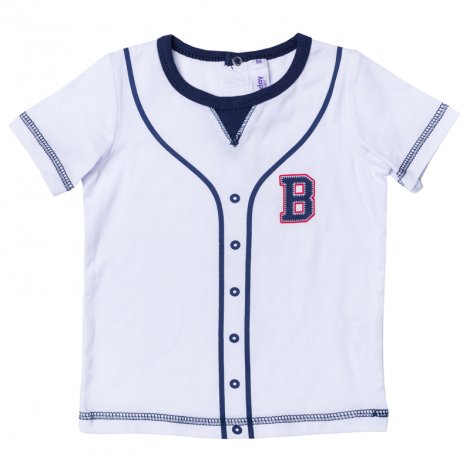 Темно-синий комплект: футболка, шорты для мальчика PlayToday Baby 177028, вид 2