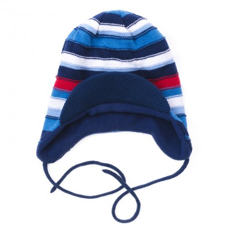 Темно-синяя шапка для мальчика PlayToday Baby 177034, вид 1