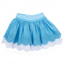 Голубая юбка для девочки PlayToday Baby 178057
