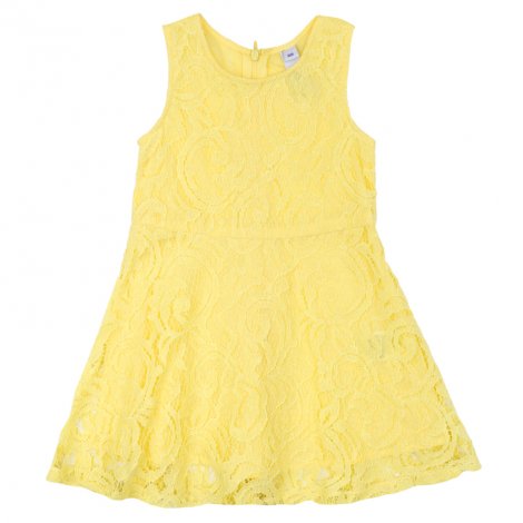 Желтое платье для девочки PlayToday Baby 178059, вид 1