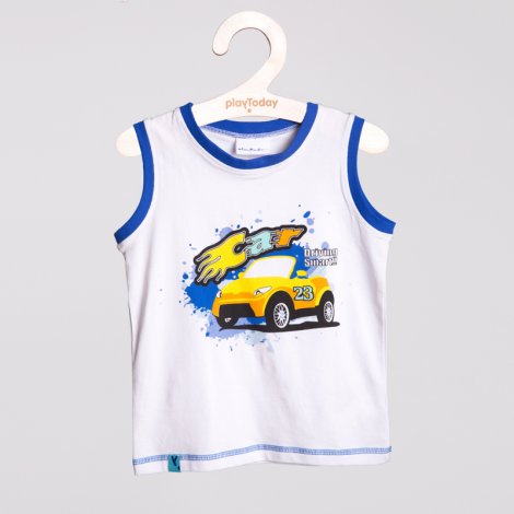 Майка трикотажная для мальчиков для мальчика PlayToday 251006, вид 1