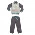 Серый комплект : толстовка, брюки для мальчика PlayToday 345017, вид 1 превью