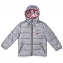 Серая куртка для мальчика PlayToday 371002