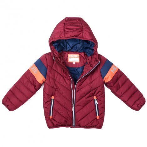 Бордовая куртка для мальчика PlayToday 371053, вид 2