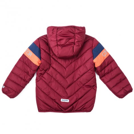 Бордовая куртка для мальчика PlayToday 371053, вид 3