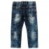 Синие брюки джинсовые для мальчика PlayToday 371064, вид 2 превью