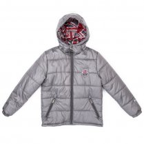 Серая куртка для мальчика S'COOL 373002