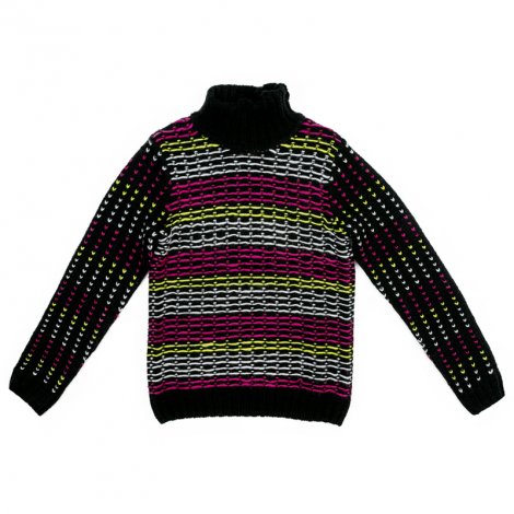 Черный свитер для девочки S'COOL 374007, вид 1