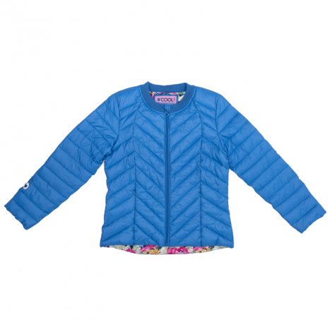 Синяя куртка для девочки S'COOL 374405, вид 1
