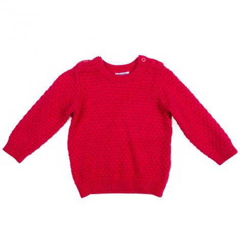 Красный джемпер для девочки PlayToday Baby 378010, вид 1