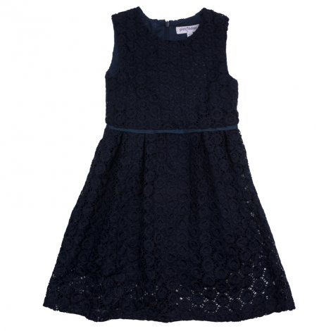 Темно-синее платье для девочки PlayToday 472009, вид 1