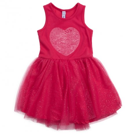 Красное платье для девочки PlayToday Baby 478003, вид 1