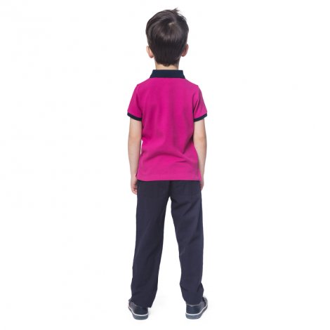 Розовая футболка для мальчика PlayToday 171165, вид 3