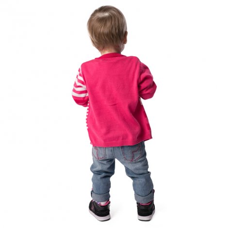 Розовый кардиган для девочки PlayToday Baby 178006, вид 4