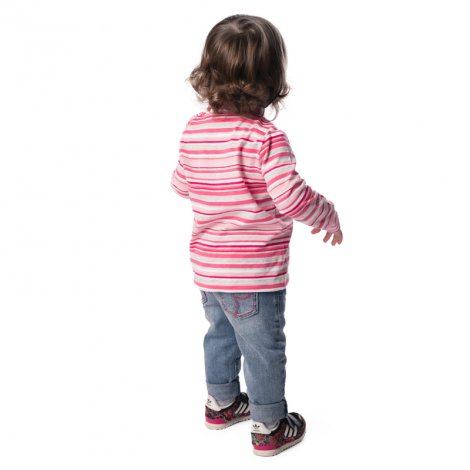 Розовая водолазка для девочки PlayToday Baby 178018, вид 3