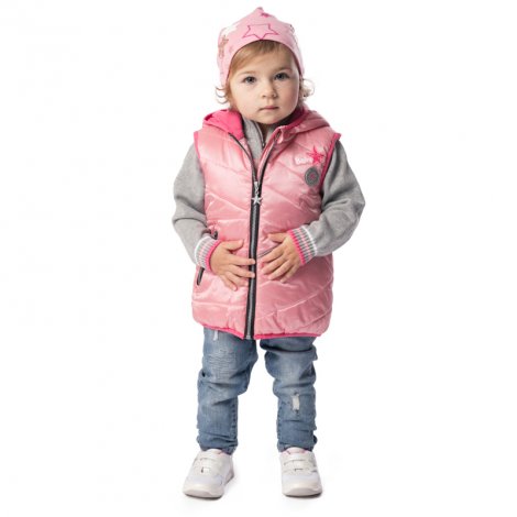 Серый кардиган для девочки PlayToday Baby 178005, вид 5