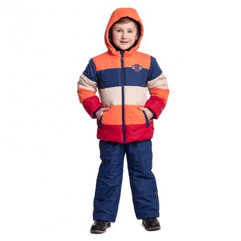 Оранжевая куртка для мальчика PlayToday 371051, вид 4