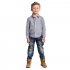 Синие брюки джинсовые для мальчика PlayToday 371064, вид 5 превью