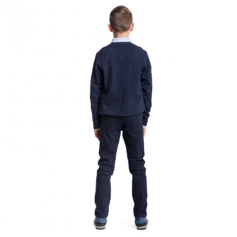 Синий кардиган для мальчика S'COOL 373413/4283, вид 5