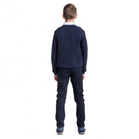 Синий кардиган для мальчика S'COOL 373413/4283, вид 7