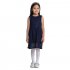 Темно-синее платье для девочки PlayToday 472009, вид 3 превью
