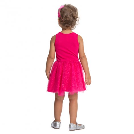 Красное платье для девочки PlayToday Baby 478003, вид 3